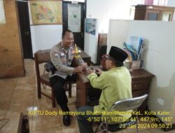 Sambang & Silaturahmi Kamtibmas Kepada Tokoh Agama Kelurahan Kota Kaler