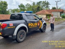 Polsek Tanjungmedar Polres Sumedang melaksanakan KRYD siang hari