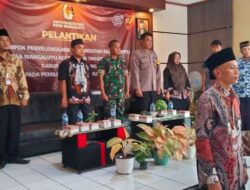 Kegiatan Pelantikan Kelompok Penyelenggara Pemungutan Suara (KPPS) Desa Wargaluyu Kecamatan Tanjungmedar