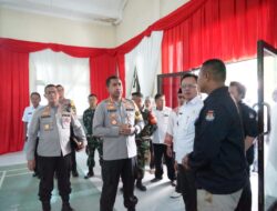 Tinjau Gudang KPU Kesiapan Jelang Pemilu Kapolres Metro Bekasi Pastikan Pemilu Aman Dan Damai