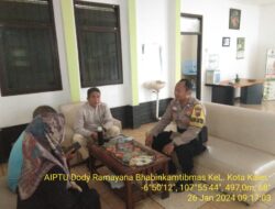 AIPTU Dody Ramayana, S.Sos.,M.M. Melaksanakan Sambang dan Silaturahmi Kepada Aparatur Kelurahan Kota Kaler Kecamatan Sumedang Utara