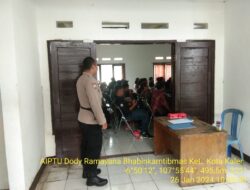 Monitoring Bimbingan Teknis KPPS Dalam Rangka Kesiapan Pemilu 2024 Tingkat Kelurahan Kota Kaler Kecamatan Sumedang Utara