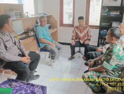 Kapolsek Tanjungmedar IPTU HAJID ABDULAH, SH melaksanakan Kegiatan Jumat Curhat