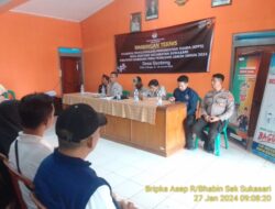 SILAHTURAHMI KAMTIBMAS GUNA MEWUJUDKAN SITUASI KONDUSIP, DIWILAYAH HUKUM POLRES SUMEDANG POLSEK SUKASARI KHUSUSNYA DIWILAYAH DESA GENTENG