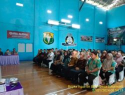 Bktm Desa Sukamukti mengahadiri Kegiatan Bimbingan Teknis Penyelenggara Pemungutan Suara (KPPS) Desa Sukamukti 