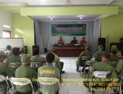 Pembinaan Linmas Tingkat Kelurahan Kota Kaler Kecamatan Sumedang Utara Kabupaten Sumedang Dalam Rangka Kesiapan Pengamanan Pemilu Tahun 2024
