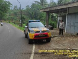 Untuk ciptakan kamtibmas yang kondusif, Polsek Tanjungmedar Polres Sumedang Polda Jabar melaksanakan KRYD siang hari