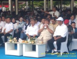 Monitoring Kunjungan Kerja Menteri Pertanian Ri Sdr. Dr. Ir. H. Andi Amran Sulaiman, M.P. Dan Menteri Pertahanan Ri Letnan Jenderal Tni (Purn.) H. Prabowo Subianto Djojohadikusumo