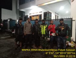 Bhabinkamtibmas Desa Sukarapih Melaksanakan Giat Sambang Dan Silaturahmi Kepada Warga masyarakat