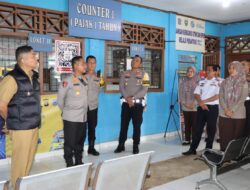 Kapolres Pagar Alam Erwin Aras Genda SIDAK ke Sat Lantas Polres Pagar Alam