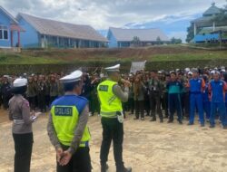 Banyak Polisi Datangi SMKN 2 Pagar Alam