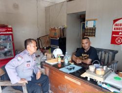Bhabinkamtibmas Desa Cipeles Aktif Sambangi Warga Binaan