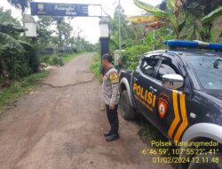 Antisipasi kejahatan siang hari, Polsek Tanjungmedar Polres Sumedang melaksanakan KRYD