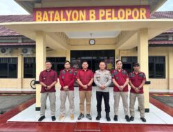 Kalapas Lubuklinggau Beserta Jajarannya Jalin Sinergitas Bersama Brimob Polda Sumsel Batalyon B Pelopor