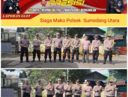 Kegiatan Jaga Mako Polsek Sumedang Utara