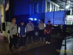 Jaga Situasi Kamtibmas Jelang Pemilu, Anggota Unit Samapta Polsek Sukasari Rutin Laksanakan Patroli KRYD Blue Light / Malam Hari 
