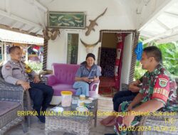 SILAHTURAHMI KAMTIBMAS GUNA MEWUJUDKAN SITUASI KONDUSIP, DIWILAYAH HUKUM POLRES SUMEDANG POLSEK SUKASARI KHUSUSNYA DIWILAYAH DESA SINDANGSARI