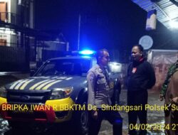LANGKAH PREVENTIF DILAKSANAKAN ANGGOTA JAGA POLSEK SUKASARI DEMI TERCIPTANYA SITUASI KAMTIBMAS YANG KONDUSIF PADA MALAM HARI
