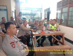 ANEV Kepada Anggota Polsek Sumedang Utara oleh KOMPOL AWAM MUHAMMAD RIZAL, S.A.B.