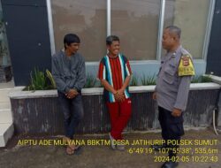 Sambang dan Silaturahmi Kamtibmas oleh Aiptu Ade Mulyana Kepada Warga Binaan Desa Jatihurip Kecamatan Sumedang Utara Kabupaten Sumedang