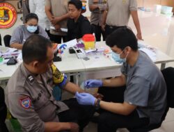 Menjelang Pemilu 2024, Polres Kudus Melaksanakan Pemeriksaan Kesehatan