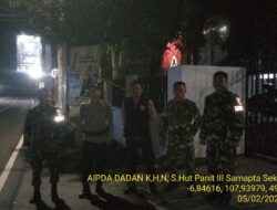 Patroli Blue Light gabungan Tni/Polri dalam rangka sinergitas TNI/POLRI guna Antisipasi C3 ( Curat, Curas, Curanmor ) dan Gangguan Kamtibmas lainnnya