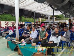 Bhabinkamtibmas dan Babinsa Rancamulya menghadiri Milangkala ke 36 SMA Negeri 2 Sumedang