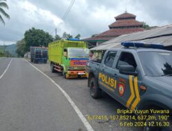 antisipasi terjadinya gangguan kamtibmas, Polsek Tanjungmedar Polres Sumedang Polda Jabar melaksanakan KRYD siang hari
