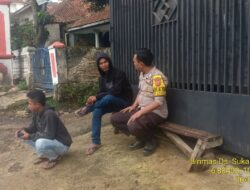 Bhabinkamtibmas Desa Sukasari Melaksanakan Giat Sambang Dan Silaturahmi Kepada Pengemudi Pangkalan dan warga Binaan.