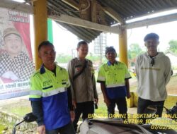 Bripka Dani Santika Bhabinkamtibmas Polsek Tanjungmedar Polres Sumedang laksanakan sambang/silatrahmi kamtibmas