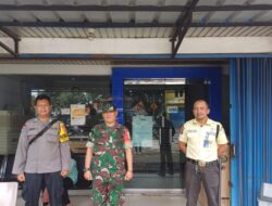 Giat Patroli Menjaga Keamanan di Bank BRI Unit Paseh oleh Polsek Paseh Polres Sumedang