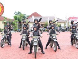 Siap Jaga Kamtibmas, Polwan Polres Jepara Digembleng Latihan Dalmas