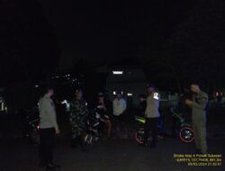 Patroli Gabungan TNI-Polri dan Satpol PP Guna Jaga Kondusifitas Wilayah Jelang Pemilu Tahun 2024