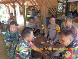 SILAHTURAHMI SINERGRITAS TNI-POLRI GUNA MEWUJUDKAN SITUASI KONDUSIP ,DIWILAYAH HUKUM POLRES SUMEDANG POLSEK SUKASARI