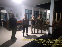 Patroli Gabungan TNI-Polri Guna Jaga Kondusifitas Wilayah Jelang Pemilu Tahun 2024
