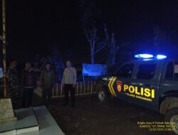 Jaga Situasi Kamtibmas Jelang Pemilu, Anggota Unit Samapta Polsek Sukasari Rutin Laksanakan Patroli KRYD Blue Light / Malam hari 