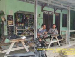 Bripka Dani Santika Bhabinkamtibmas Polsek Tanjungmedar Polres Sumedang laksanakan sambang/silatrahmi kamtibmas