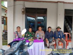 Kapolsek Tanjungmedar, IPTU HAJID ABDULAH, SH melaksanakan Kegiatan Pengamanan Logistik Pemilu 2024 di Gudang PPK Kecamatan Tanjungmedar Kabupaten Sumedang