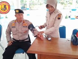 Polres Tegal Kota Berikan Layanan Kesehatan, Bagi Personel Pengamanan dan Penyelenggara Pemilu