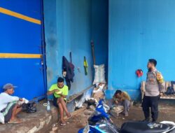 Patroli Dialogis Polsek Paseh: Himbauan Keamanan di Gudang Pupuk Paseh