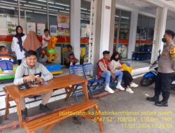 Kegiatan Patroli Jalan Kaki di ALFAMART, Kecamatan Paseh