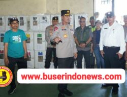 Kapolda Bali Cek Situasi Gudang PPK Nusa Penida