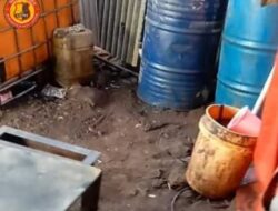 Berkedok Koperasi dan bengkel, Sebuah Rumah Di BREBES Jadikan Gudang Penimbunan BBM Bersubsidi Jenis Solar dan Oli