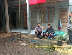 Aiptu Iwan Kurniawan Bktm Desa Wargaluyu melaksanakan sambang/silatrahmi Kamtibmas dan dumas keliling dalam rangka BEYOND TRUST PRESISI 