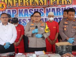 Dalam Kurun Waktu Satu Bulan, Polres Tegal Kota Berhasil Mengungkap 8 Kasus Narkoba