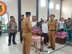 Pemdes Glagahwaru Gelar Pelantikan dan Pengambilan Sumpah Jabatan Perangkat Desa Baru