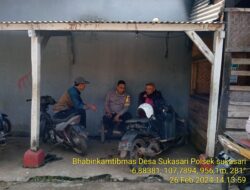 SILAHTURAHMI KAMTIBMAS GUNA MEWUJUDKAN SITUASI KONDUSIP, DIWILAYAH HUKUM POLRES SUMEDANG POLSEK SUKASARI KHUSUSNYA DIWILAYAH DESA SUKASARI