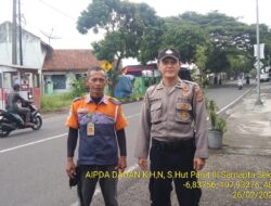 Kegiatan Patroli KRYD siang hari dalam rangka antisipasi C3 dan gangguan Kamtibmas lainnya di wilayah Hukum Polsek Sumedang utara