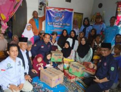 KSPSI Sumatera Selatan Santuni Anak Yatim di Puncak Peringatan HUT KSPSI Ke 51 Dan Harpekindo