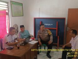 Bhabinkamtibmas Polsek Tanjungmedar Polres Sumedang laksanakan sambang/silatrahmi Kamtibmas 